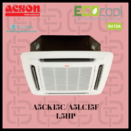 Acson Ecocool R410 Non inverter Ceiling Cassette 1.5HP A5CK15F/A5LC15F