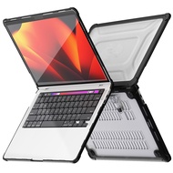 Macbook Pro 14 M4/M3/M2/M1/MacBook Air 13 M3/M2 2024/2022 Zaki Evoshell Shockproof Case Macbook Air 