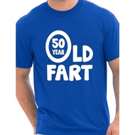 50Th Birthday 50 Year Old Fart Funny Adult Mens Birthday Gift T-Shirt S-Xxl