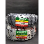 Kabel Listrik NYYHY / NYMHY 2x1.5 Tembaga Serabut @50m Hitam / Putih ETERNA