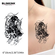 BLINKINK Temporary Tattoo Geisha Semi Permanent Waterproof Tattoo Lasting For 2 Weeks