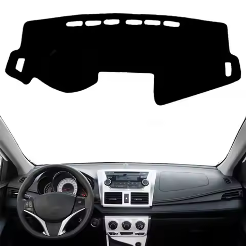 For Toyota Vios Yaris 2014 2015 2016 2017 2018 2019 Dashboard Cover Mat Pad Anti-Glare Dash Sunshiel