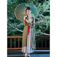 Song Made Fold Collar Long Shirt Hanfu Dongdu Fu Daily Original Mori Series Summer Thin Style Breath