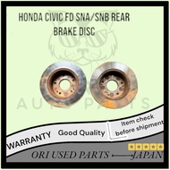 Honda Civic FD SNA/SNB Rear Brake Disc