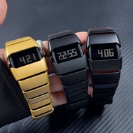 Retro Watch Electronic Watch Men Women Couple Square Watch