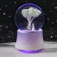 Meaningful Children's Day Crystal Ball Music Music Box Birthday Gift Female Girlfriend Birthday Gift