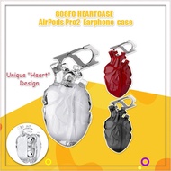 AirPods Pro2 Earphone Protective Case 808FC HeartCase AirPods Pro2 Heart Case Liquid Silicone Earbud