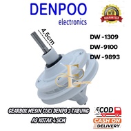 MESIN DENPOO 2-TUBE washing machine Gearbox DW-9100 DW-1309 DW-9893 Gearbox AS 10 SMALL PULLY