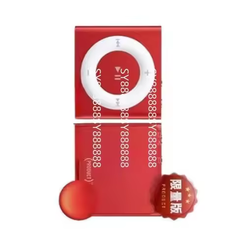 Retro 99% New Used (PRODUCT)RED 2GB Mini Clip MP3 Player Compatible With iPod Shuffle 4 Mid 2015 Ver