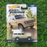 HOTWHEELS Hot Wheels fast and furious Toyota land cruiser fj60