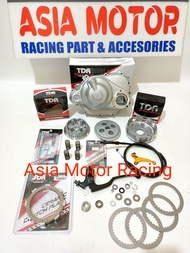 Blok Kopling rumah kopling tdr rumah kampas kopling TDR komplit 1 set jupiter z1 new jupiter z vega