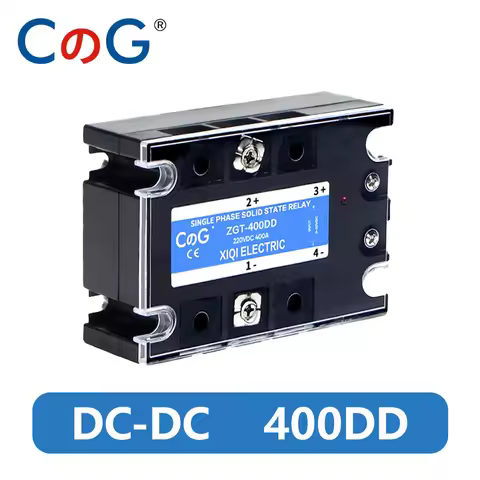 CG SSR-400DD 400A 220V 380V 600V Voltage Single 1Phase JGX DC Control DC Heat Sink 3-32VDC To 5-220V