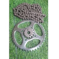 Dream car 13 42 chain sprocket set, 13 chain sprocket set 42 teeth for small Dream wave cars