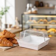 Minimalist Sandwich Packaging - Bakery Box