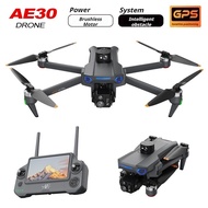 【Airdrop Drone】AE30 Ultra Drone with 8K 3-Axis Gimbal | 7.2-inch Touch Screen Remote | 360° Ultrason