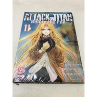 Attack on titan before the fall 11 comic book