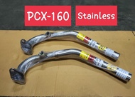 คอท่อ PCX-160 / 2021 (O2 Sensor) Stainless Size 25-28/28/28-32 mm.