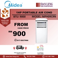 MIDEA MPH09CRN1 – 1.0HP PORTABLE AIR CONDITIONER - EASY INSTALLATION