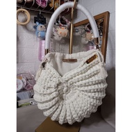 Handmade Snail Knitted Bag | Ammonite shell Bag | Snail shell knitted bag | Crochet Crochet | Handma