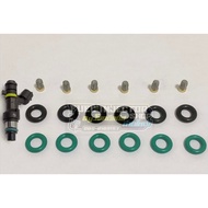 NISSAN Injector Repair Kit TEANA J32/L33/VQ-23/VQ-25 6 Cylinders 1 Set 18 Pieces Stainless Steel Fil
