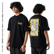 WELLBORN X FREEFIRE Battle Oversized T-shirt Black