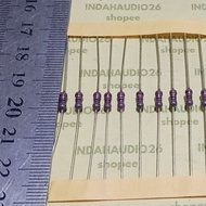 UNGU PURPLE 51K 1/4W 1% resistor copper feet 51 k 1/4 watt 51 kilo ohm 1/4 w 1/4watt 1 percent 51k 1