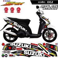 Decal Sticker Striping Variasi Suzuki SPIN 125 | SPIN 125 R | SPIN 125 NR | Decal Spin | Striping sp