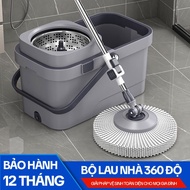 KITIMOP KS360 360 Degree Mop Set, Smart Self-Winging Mop Bucket, 360 Degree Rotating Mop