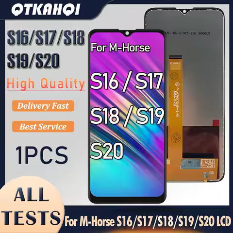 6.6" Original For M-horse S16 S17 S18 S19 LCD Display Touch Screen Digitizer Assembly For M Horse S1