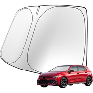 Windshield Sunshade for 2015-2021 Volkswagen VW Golf GTI e-Golf Golf R GTI/R32 MK6 4 Door Hatchback 