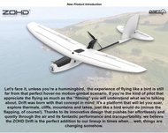 ZOHD DRIFT 877MM WINGSPAN FPV GLIDER AIO EPP RC WING AIRPLANE PNP