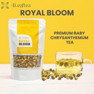 4Leaftea Royal Bloom Premium Baby Chrysanthemum Flower Tea, Reduces Body Heatiness, Better Eye Healt