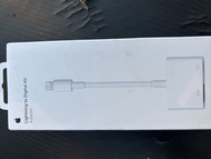 Apple Lightning to Digital AV Adapter & Belkin HDMI Cable