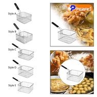 [Perfk1] Kitchen Tool, Fryer Basket, Strainer, Mesh Basket, Strainer Basket, Frying