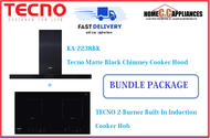 TECNO HOOD AND HOB FOR BUNDLE PACKAGE ( KA 2238BK &amp; TIH 282S ) / FREE EXPRESS DELIVERY