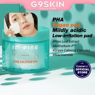 [G9SKIN] I'M PINE PORE SOLUTION PAD 60EA Waterdrop-shaped Pad / Pinus Densiflora Leaf Extract / / PH