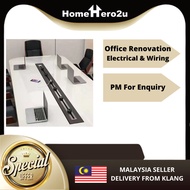 M&E Electrical and wiring for Office socket plug power point Lighting point / Plaster Ceiling Lampu 