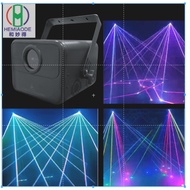 Full Color Rgb Party Laser Light Family Bar KTV Stage Lighting dj Laser Projector (Voice Control+app