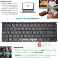 Keyboard hp Notebook 14-ck0007TX 14-ck0004TX 14-ck0006TX 14-ck0114TU 14-ck0115TU 14-ck0010TU 14-ck00