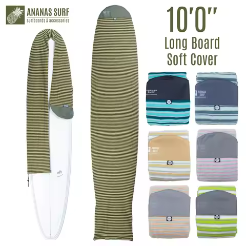 Ananas Surf 10'0" 300 Cm Surfboard Sock 10ft. Surfing Longboard Round Nose Soft Cover Bag Protective