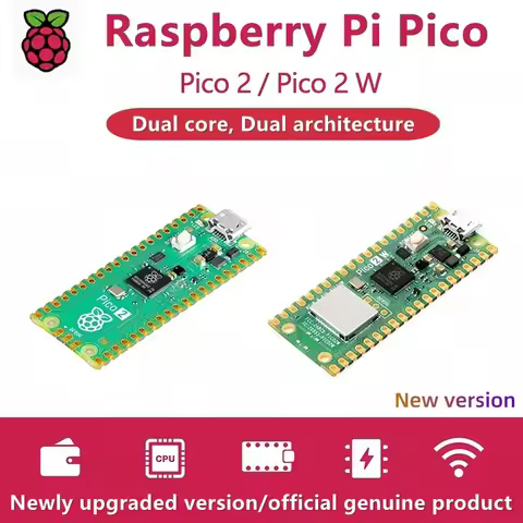 Raspberry pi pico 2 pico 2W Development board RP2350 Micro controller,Official genuine product Origi