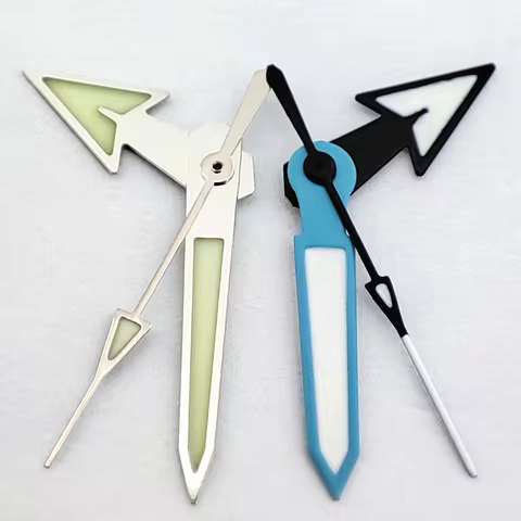 NH35 Hands C3 Luminous Watch Hands Suitable for NH35/NH36/4R35/4R36 Movement Hands Parts Replacement