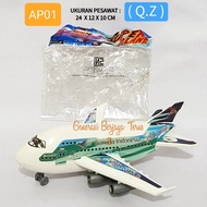 (Continued Generation) Garuda Indonesia AP01 Airplane Toy Airlines Airplane Toy/ Push Airplane Toy/