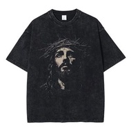 全新 手作 手鈎 毛織 神 主 耶穌 基督教 公仔 t恤 tee shirt t shirt 短袖衫 衫