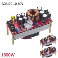 1800W 30A DC-DC Boost Converter Step Up Power Supply Module 10-60V To 12-90V Adjustable Voltage Charger