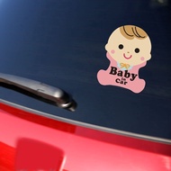 sale 2pcs Baby In Car Reflective Warning Vehicle Sticker