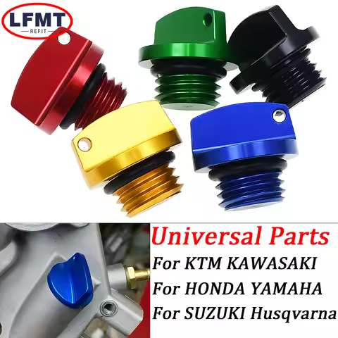 M20*2.5 Oil Filler Cap Plug For Kawasaki NINJA 250 450 ER-4n ER-6F VERSYS650 Z650 ZXR750 Z800 NINJA 