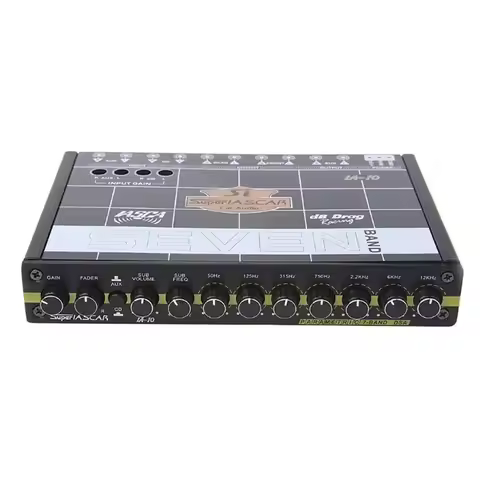 Practical Car Audio 7 Band Equalizer Car Amplifier EQ Equalizer Class Fever Audio Car Tuner Universa