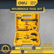 Deli Household Tool Kit / Set Perkakas Rumah 8pcs Multifungsi EDL1008J