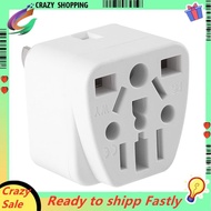 US Travel Plug Adapter EU/UK/AU/In/CN/JP/Asia/Italy to USA (Type B), 3 USA Plug, Charger Converter